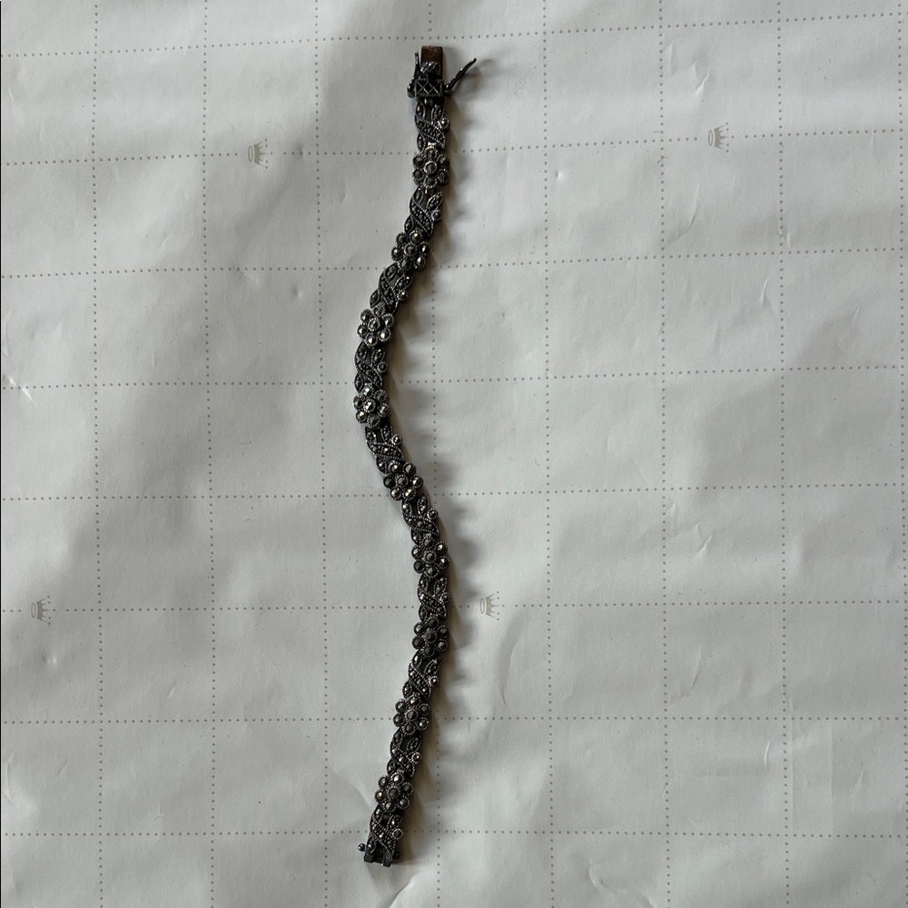 Black Sterling Silver Bracelet